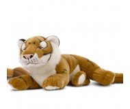 Peluche PASHKA TIGRE Au Sycomore - Bleu Griotte