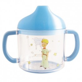 Tasse bec-verseur Petit Prince - Vaisselle enfant Petit Jour - Bleu Griotte Tasse bec-verseur Petit Prince - Vaisselle enfant Petit Jour - Bleu Griotte
