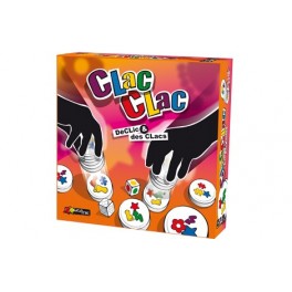 Jeu de stratégie CLAC CLAC - Jeu GIGAMIC - Bleu Griotte