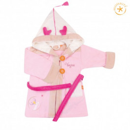 Peignoir le daim rose personnalisé, brodé au prénom 2/4 ans - L'OISEAU BATEAU - Bleu Griotte Peignoir le daim rose personnalisé, brodé au prénom 2/4 ans - L'OISEAU BATEAU - Bleu Griotte