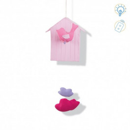 Cabane volante rose clair L'Oiseau Bateau - Bleu Griotte Cabane volante rose clair L'Oiseau Bateau - Bleu Griotte