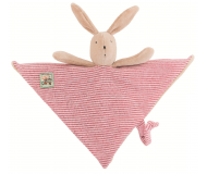 Doudou Sylvain le lapin La Grande Famille en tissu - Moulin Roty