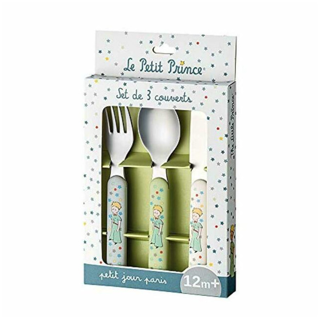 Set de 3 couverts enfants Petit Prince- Vaisselle Petit Jour