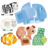 Tactile animals Montessori Headu - Bleu Griotte