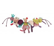 Boulier animaux Les jolis pas beaux en tissu - Moulin Roty