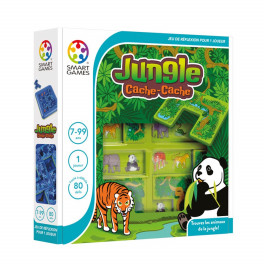 Jeu de stratégie Jungle hide & seek - Jeu SMART GAMES - Bleu Griotte