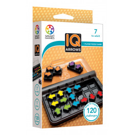 Jeu de stratégie IQ Arrows - Jeu SMART GAMES - Bleu Griotte