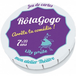 Jeu Rôlagogo Arrête ta comédie ! Lily poule - Bleu Griotte