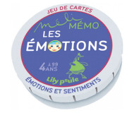 Jeu de mémoire Les Emotions Lily poule - Bleu Griotte