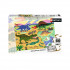 Puzzle Les dinosaures du crétacé 60 pièces Nathan - Bleu Griotte