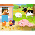 Puzzle Mes amis de la ferme 30 pièces Nathan - Bleu Griotte