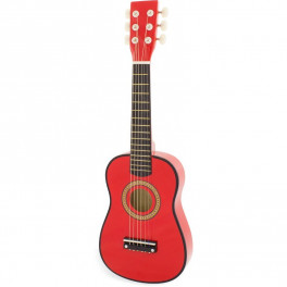 Guitare rouge Ulysse - Bleu Griotte