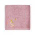 Serviette de bain Cygne Vieux Rose personnalisable (50 x 100 cm) L'Oiseau Bateau - Bleu Griotte