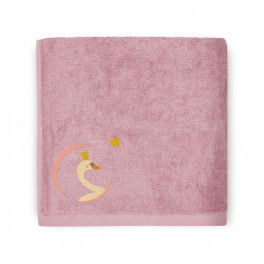 Serviette de bain Cygne Vieux Rose personnalisable (70 x 140 cm) L'Oiseau Bateau - Bleu Griotte