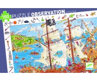 Puzzle observation Pirates 100 pièces - DJECO