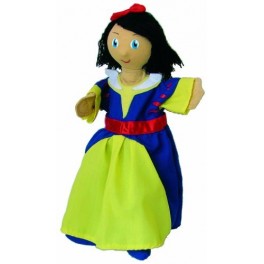 Marionnette BLANCHE NEIGE Au Sycomore - Bleu Griotte